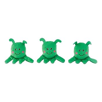 Amazon.com: Zippy Paws Zippy Burrow Aliens in UFO Dog Toy